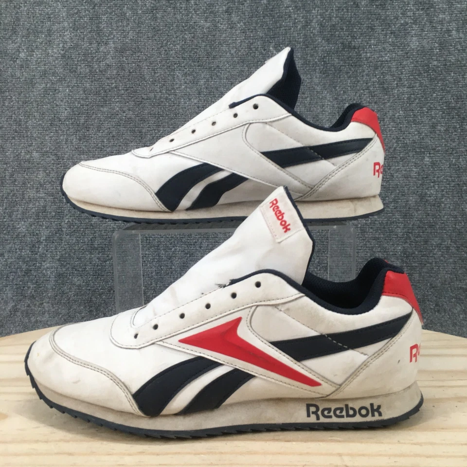 Reebok туфли мужские 7 Flexagon работает кроссовки шнурует вверх низкий верхний белая кожа - Изображение 2 из 4