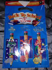 Back To School 2002 Disney Promo Package:Buzz Lightyear :Tigger: Little Mermaid