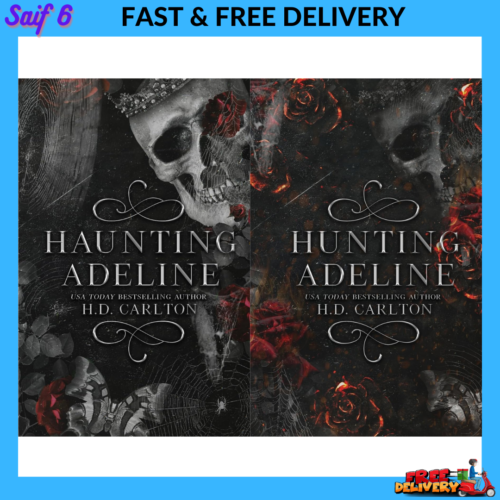 H.D. CARLTON 2 Books Set: Haunting Adeline & Hunting Adeline , Paperback English - Picture 1 of 13