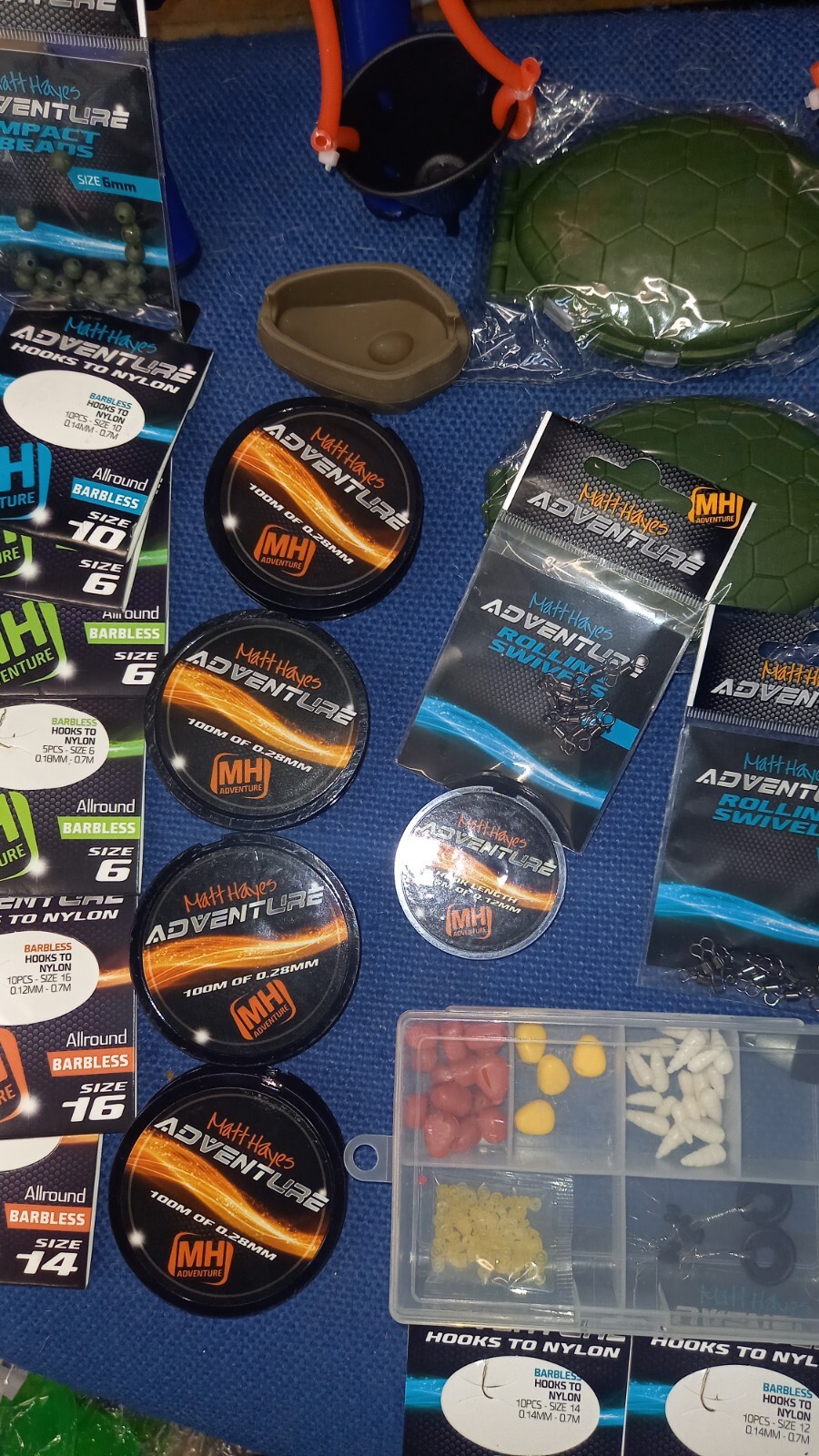 Coarse Fishing Tackle Joblot Hooks Line Feeders Etc eBay