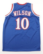 Jalen Wilson Signed Kansas Jayhawks Jersey (PSA) 2022 NCAA Champ / Power Forward
