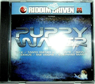 Riddim Driven - Puppy Water / CD / 2003 / OVP Sealed / Reggae / Ward 21, Sizzla