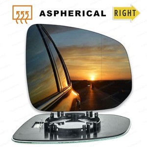 VOLVO XC90 2015 /> 2019 WING MIRROR GLASS HEATED WITH BASE PLATE RIGHT SIDE
