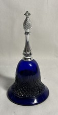 Avon Blue Perfume Bell Shaped Bottle Elegance Cologne