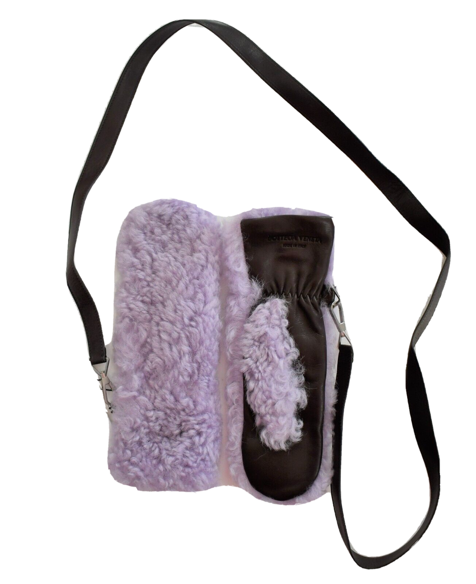 🆕️$750 BOTTEGA VENETA LEATHER & TEDDY SHEARLING Women's