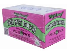 C  S 100214424 High Energy No Melt Wild Bird Seed Suet Dough Cakes , Pack of 8