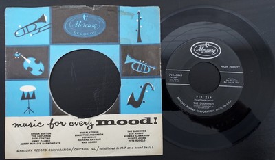 7'' The Diamonds   Zip Zip / Oh, How I Wish
