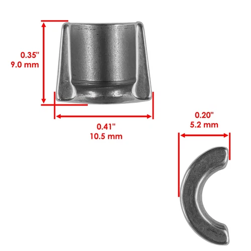 4x Ventilsplint für CH12.5GS-1926 CH12.5S-1928 - CH12.5S -1941 CH12.5T-1927 - Bild 2 von 7