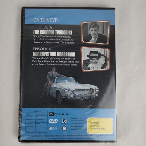 The Saint Series 1 Episode 1-4 DVD Region 0 Free (1962) Roger Moore New & Sealed - Picture 6 of 6