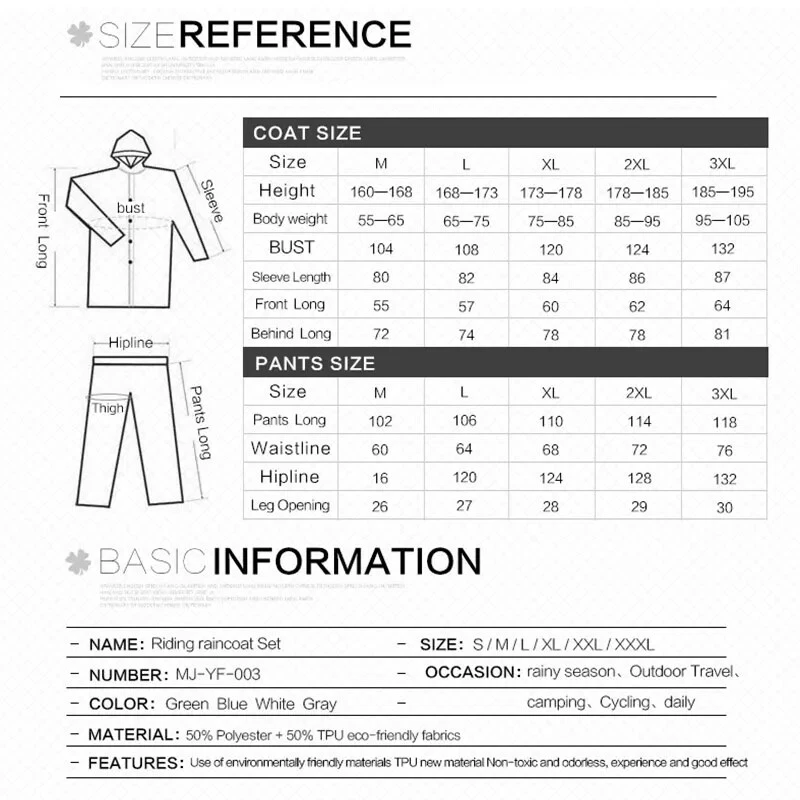 Conjuntos de chaqueta de ciclismo impermeable MTB bicicleta impermeable reflectante jersey pantalones traje Foto 2 de 4