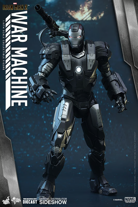 Marvel War Machine Mark 1 Diecast Iron Man 2 Action Figure Marvel War Machine Mark 1 Diecast Iron Man 2 Action Figure