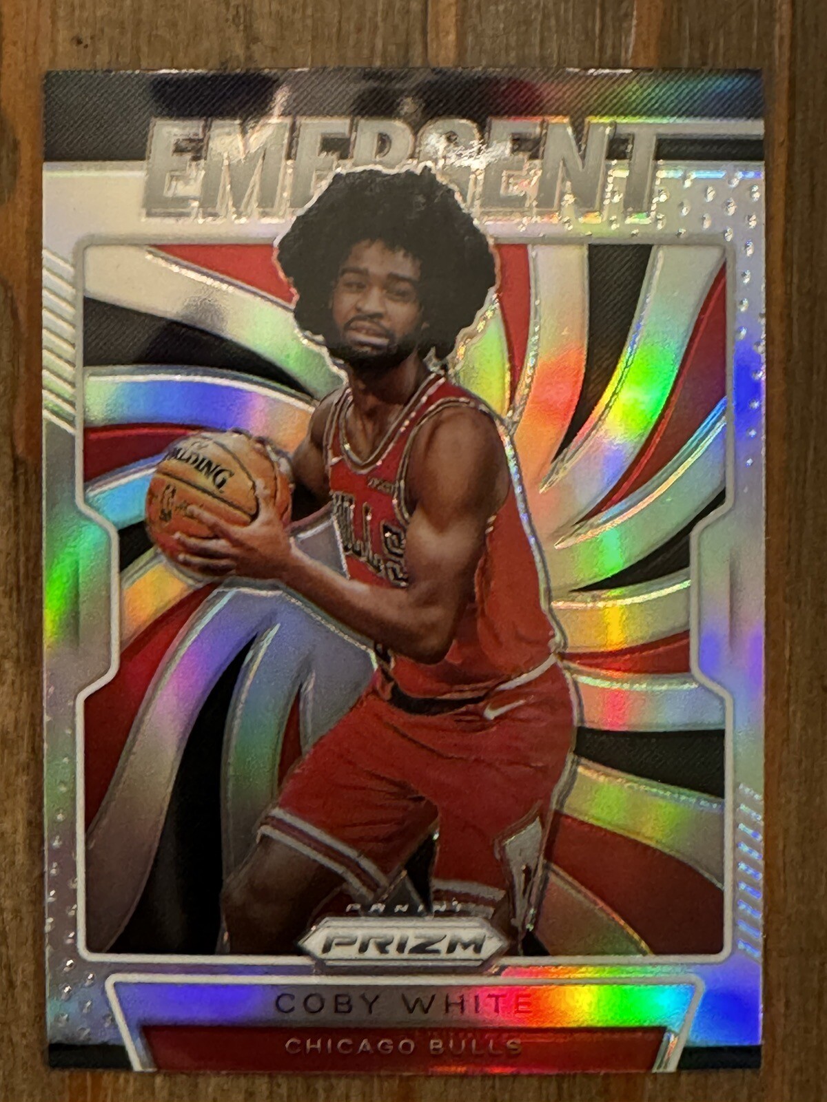 2019-20 Panini Prizm COBY WHITE Rookie Emergent Silver Refractor RC #1
