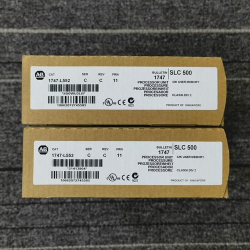 NEW Allen Bradley 1747-L552 /C SLC 500 SLC 5/05 CPU Processor Unit AB 1747L552 - Picture 1 of 6