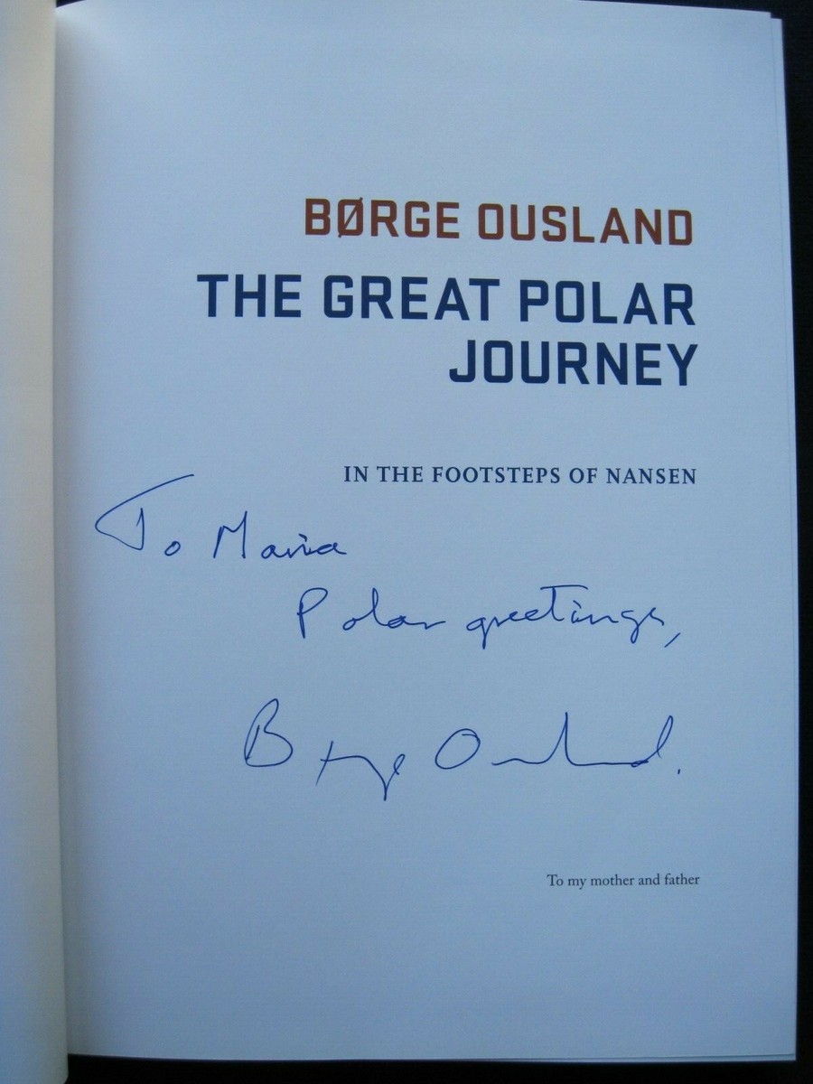 洋書 Borge Outland The Great Polar Journey THE GREAT POLAR JOURNEY