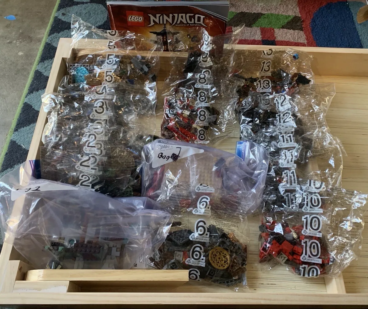 Hjælp Reception velgørenhed LEGO NINJAGO: Temple of Airjitzu (70751) *Incomplete* 673419229685 | eBay