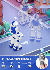 Programmable Remote Control Smart Walk Dance Robot Toy Gesture Sensing for Kids