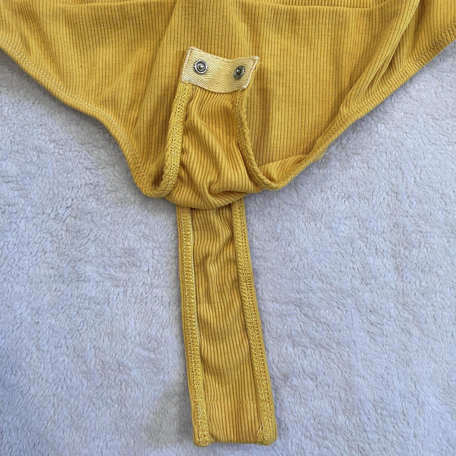 Revolve Super Down Backless Plunging Bodysuit Lac… - image 8