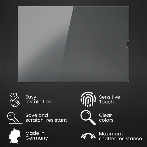 Bruni 2x Protective Film for Asus Eee Slate EP121 Screen Protector - Picture 3 of 8