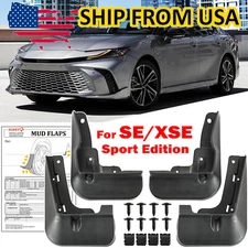 4pcs For Toyota Camry SE XSE XV80 2024 2025 Mud Flaps Splash Guards Front&Rear
