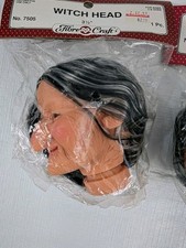 Vintage Fibre Craft 3 1/2" Witch Head. 7505