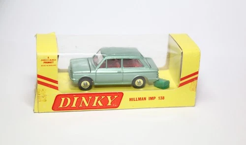 Dinky 138 Hillman Imp In Original Box - Near Mint Vintage Export