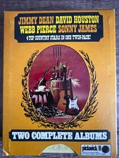 Jimmy Dean Webb Pierce David Houston Sonny James 8-Track Tape 1970s Country Jimmy Dean Webb Pierce David Houston Sonny James 8-Track Tape 1970s Country