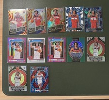 2024 Bub Carrington Wizards (12) Rookie Card Lot - New Wave/Debut/Icons & more