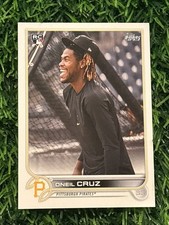 2022 Topps Base Set Photo Variations #537C Oneil Cruz RC Pittsburgh Pirates