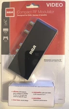 RCA Compact RF Modulator CRF907A New!