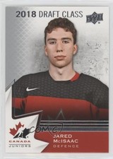 2020-21 Upper Deck Team Canada Juniors 2018 Draft Class Jared McIsaac #88 0q3