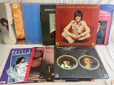 Osmond Family Vinyl Record Lot Donny Marie Jimmy Brothers 10 Album Collection
