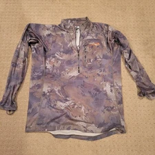 Sitka Gear Core Midweight Zip-T Size Large Timber
