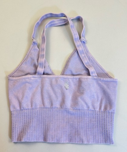 Free People Movement Crisscross Sports Bra Lilac Size Unknown (small) - Picture 2 of 5