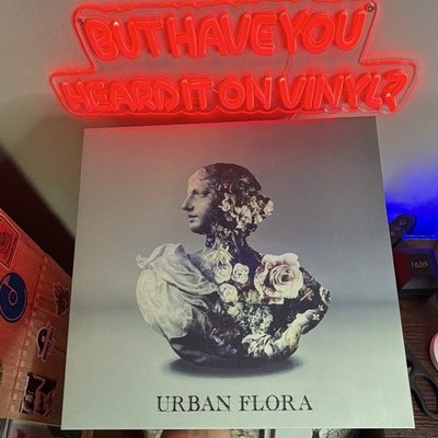 Alina Baraz & Galimatias Urban Flora 593/1000 Numbered Blue Vinyl LP 12''