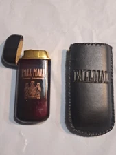 Vintage Pall Mall Super Windproof  Lighter with Original Case Instructions Empty