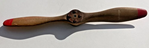 WW2 US Army Military Training  Target Drone Wood Propeller