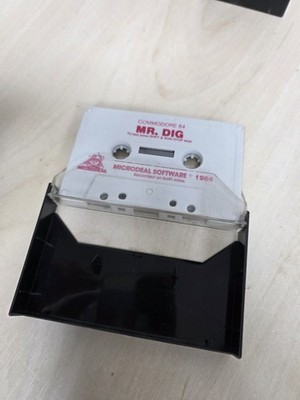 Mr Dig Commodore 64 Tape getestet selten Microdeal