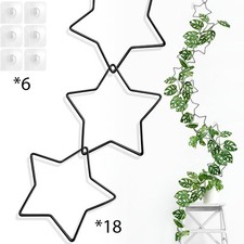 Garden Trellis Vine Support Pumpkins Lawn Chain Trellis for Climbing Plants