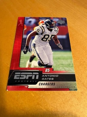 2005 Upper Deck ESPN #82 Antonio Gates - Chargers