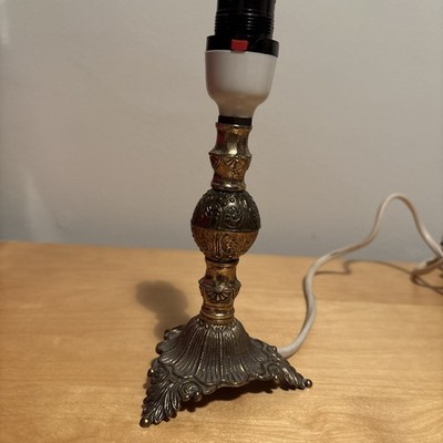 Kleine Messinglampe Vintage