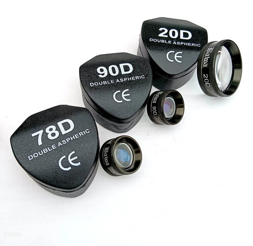 Obiettivo diagnostico oftalmico 20D 78D e 90D in custodia unica spedizione per tutti - Foto 5 di 17