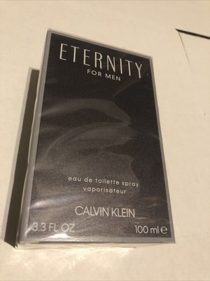 Eternity for Men by Calvin Klein 3.3 oz EDT Eau de Toilette New 