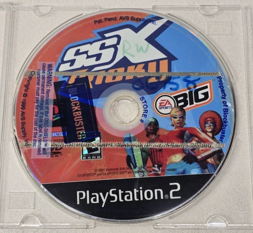 SSX Tricky - (Sony PlayStation 2, PS2, 2002) Black Label - Tested
