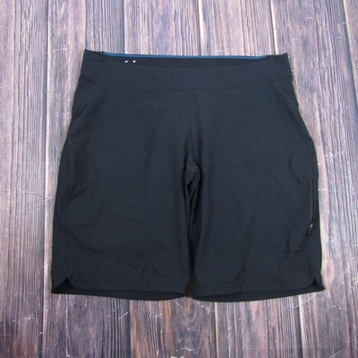 Columbia Shorts Mens XL Black Stretch Bermuda Elastic Waist 11 Inseam Outdoor