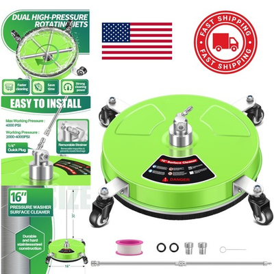 #ad High Pressure Surface Cleaner Attachment 16 Inch for Gas and Electric Washers $143.44