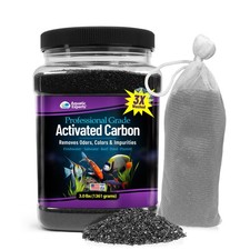 Premium Activated Carbon, Aquarium Carbon for 3 lbs  Fine Mesh Bag, Charcoal