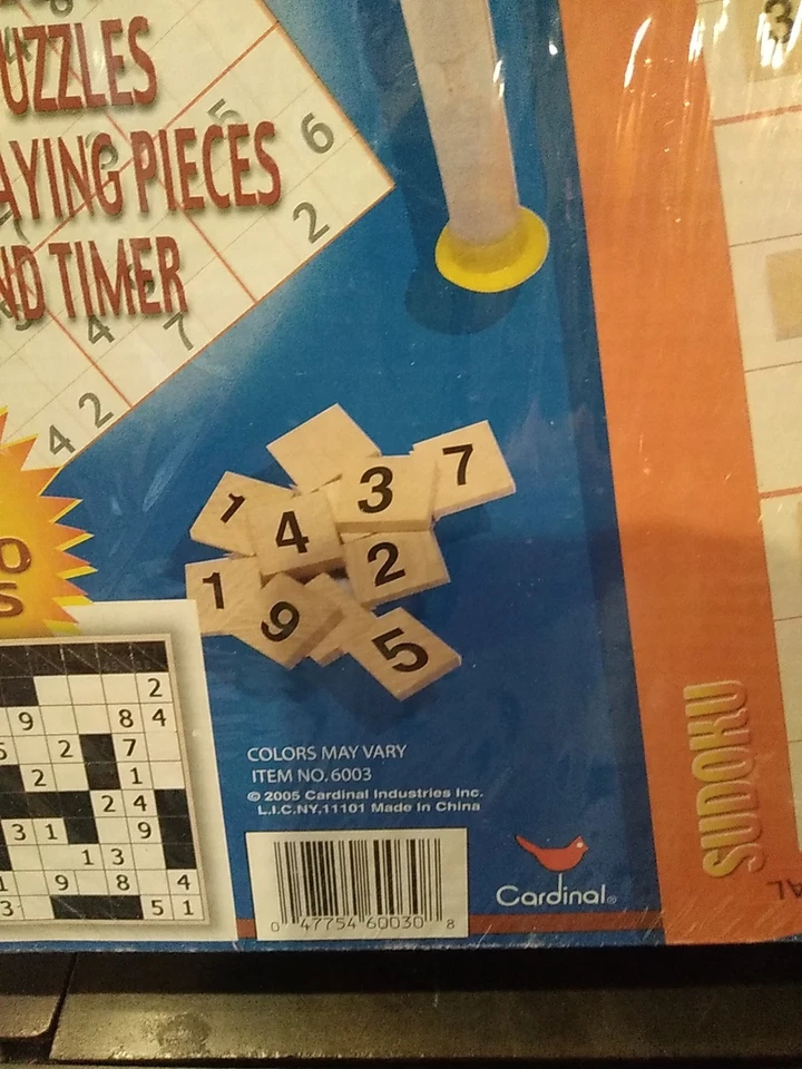 Sudoku Game MiP 2005 Cardinal - Image 3 of 3