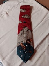 Vintage Balancine Hot Cakes Gary Patterson Men's Tie Bad Golf Day Made In USA