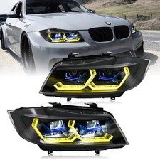 Voll LED Scheinwerfer für BMW 3er E90 E91 Halogen 2005-2012 Frontscheinwerfer