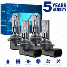 For Honda Accord 2003-2007 Led Headlight Bulbs White Highlow Beam 9005 9006 Kit